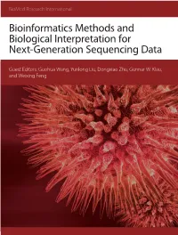 Bioinformatics Methods and Biological Interpretation for Next-Generation Sequencing Data