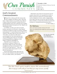 God's Greatest Commandments