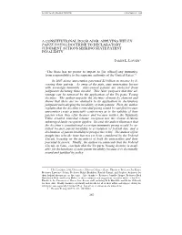 Applying the Ex Parte Young Doctrine to Declaratory Judgment Actions Seeking State Patent Invalidity