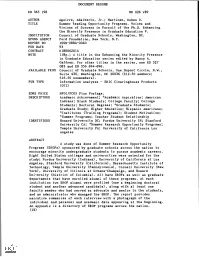 DOCUMENT RESUME Howard University DC