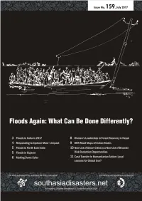 Floods Again: What Can Be Loods Are the Most Common Fdisaster in India