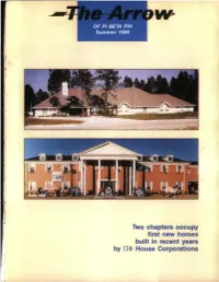 House Corporations 1 Dear Pi Beta Phi Legacy EDITOR, Introduction Form