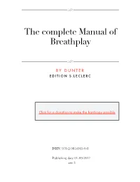 The Complete Manual of Breathplay