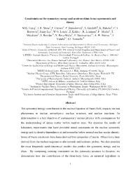 Constraints on the Symmetry Energy and Neutron Skins from Experiments and Theory