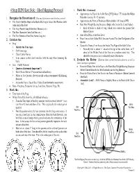 Hoof Mapping Protocol 3
