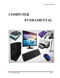 Computer Fundamental