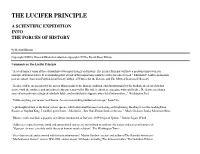 The Lucifer Principle