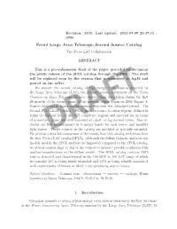 Fermi Large Area Telescope Second Source Catalog the Fermi LAT Collaboration
