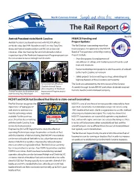 The Rail Report NCDOT Rail Division