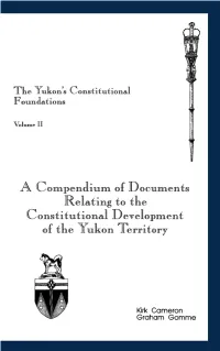 Compendium of Docs Relating to the Constit Dev of YT