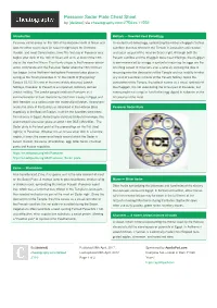 Passover Seder Plate Cheat Sheet by [Deleted] Via Cheatography.Com/2754/Cs/11552