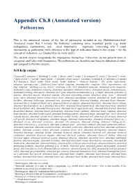 Appendix Ch.8 (Annotated Version) Pathonyms