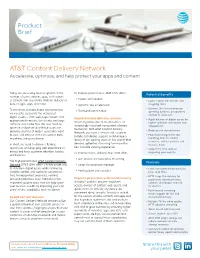 AT&T Content Delivery Network