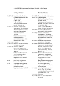 CODART TIEN Congress Program