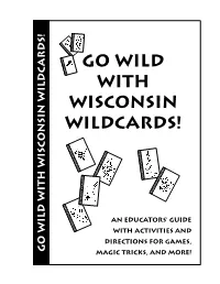 Go Wild with Wisconsin Wildcards Educator's Guide