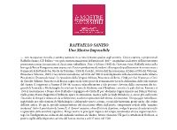 RAFFAELLO SANZIO Una Mostra Impossibile