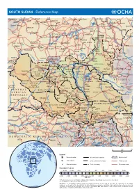 SOUTH SUDAN - Reference Map