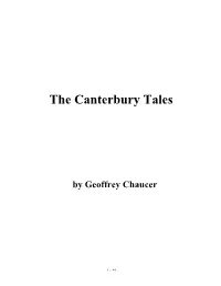The Franklin's Tale