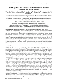 The Study of the Three-Dimensional Meshless Solver Based on AUSM+-Up and MUSCL Scheme