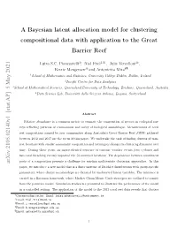 A Bayesian Latent Allocation Model for Clustering Compositional Data with Application to the Great Barrier Reef