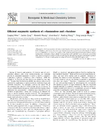 Efficient Enzymatic Synthesis of L-Rhamnulose and L-Fuculose