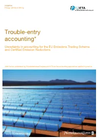 Trouble-Entry Accounting*