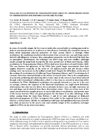 Stellar Occultations by Transneptunian Objects: from Predictions to Observations and Prospects for the Future