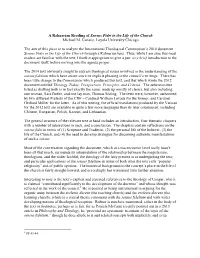 A Rahnerian Reading of Sensus Fidei in the Life of the Church Michael M