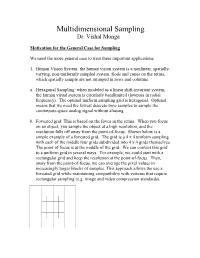 Multidimensional Sampling Dr