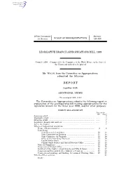 REPORT 2D Session HOUSE of REPRESENTATIVES 105–595 "!