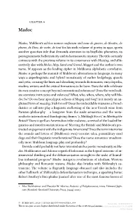 Chapter 6 Madoc, Muldoon's Ad Hoc Nomen Confusum and Nom De
