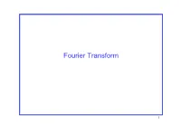 Fourier Transform