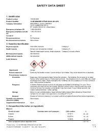 Safety Data Sheet