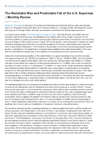 The Resistable Rise and Predictable Fall of the US Supermax