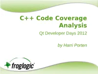 Froglogic Slidedeck