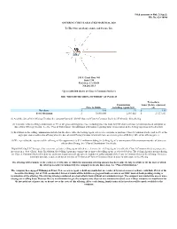 Filed Pursuant to Rule 253(G)(2) File No. 024-10946 OFFERING