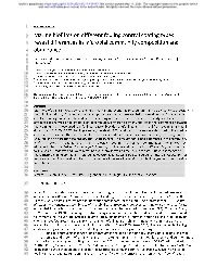 Marine Biofilms on Different Fouling Control Coating Types 3 Reveal Differences in Microbial Community Composition and 4 Abundance 5 6 Maria Papadatou 1 | Samuel C