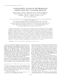 Molecular Systematics of Orchids