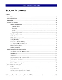 Silicon Photonics