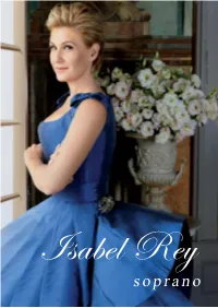 Soprano Isabel REY, Soprano