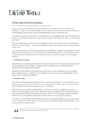 The Basic Elements of Direct Examination