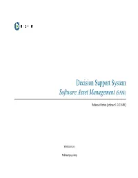 Bigfix DSS SAM 1.0.1 Release Notes