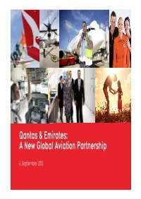 Qantas and Emirates