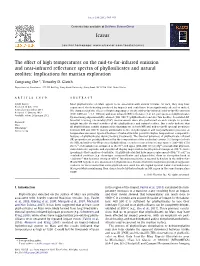 The Effect of High Temperatures on the Mid-To-Far-Infrared Emission And