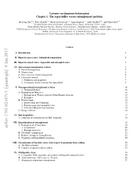 Arxiv:1701.02187V1 [Quant-Ph] 9 Jan 2017 1