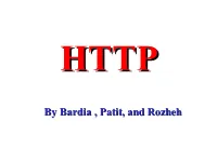 Hypertext Transfer Protocol Is Used Between the Browser and a Web Server