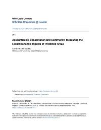 Measuring the Local Economic Impacts of Protected Areas