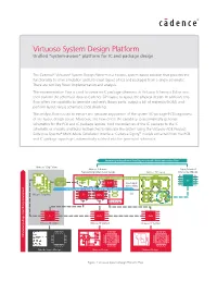 Virtuoso System Design Platform Unified “System-Aware” Platform for IC and Package Design