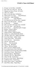 Blair's IPOD List