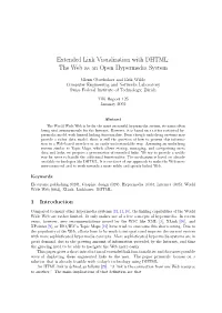 Extended Link Visualization with DHTML: the Web As an Open Hypermedia System